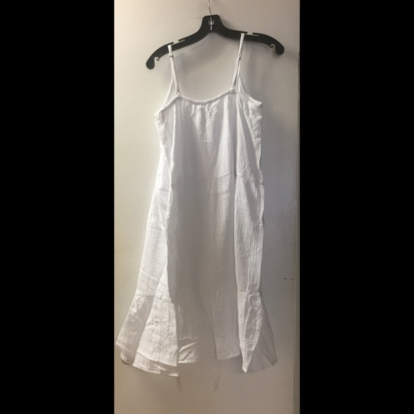 🌟 White Tiered Bubble Gauze Dress - Picture 3 of 4